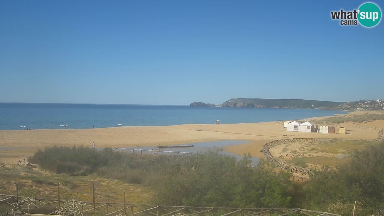 Spletna kamera Torre dei Corsari – Pogled v živo na plažo s Punta Usai