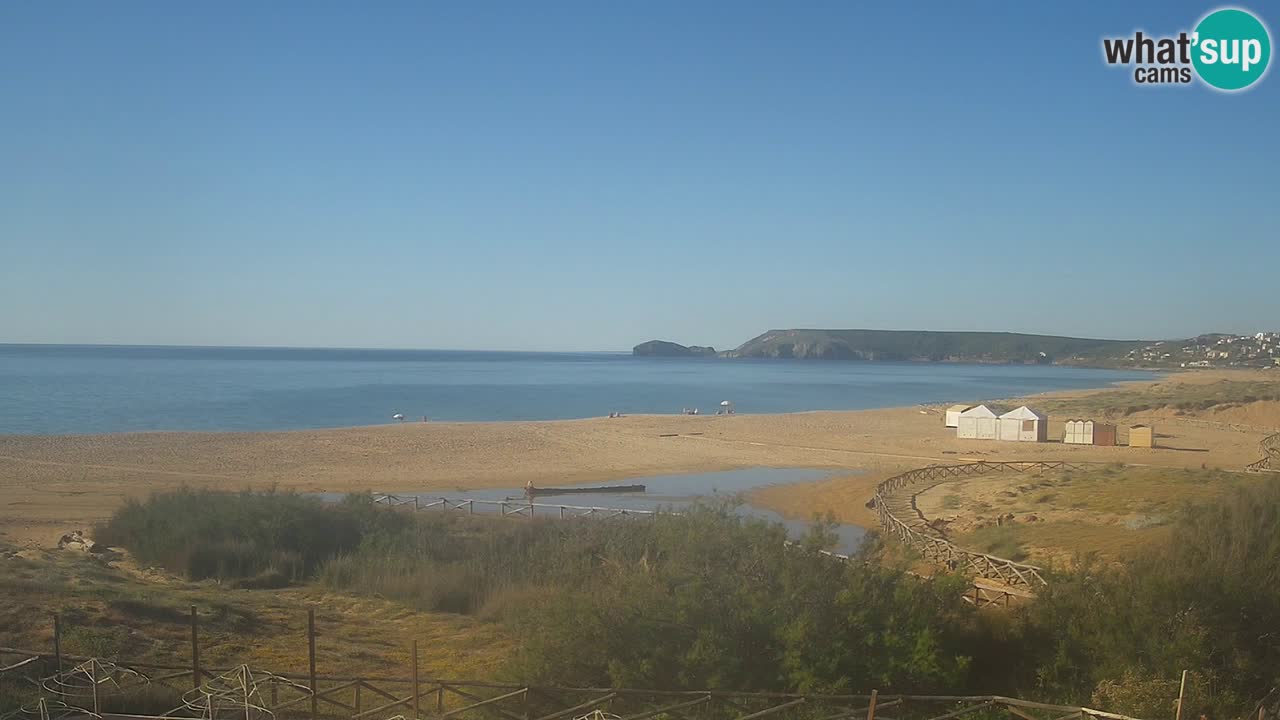 Webcam Torre dei Corsari – Live Beach View from Punta Usai