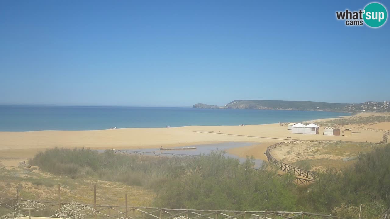 Webcam Torre dei Corsari – Live Beach View from Punta Usai