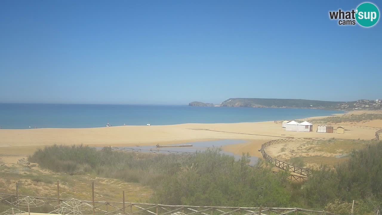 Webcam Torre dei Corsari – Live Beach View from Punta Usai