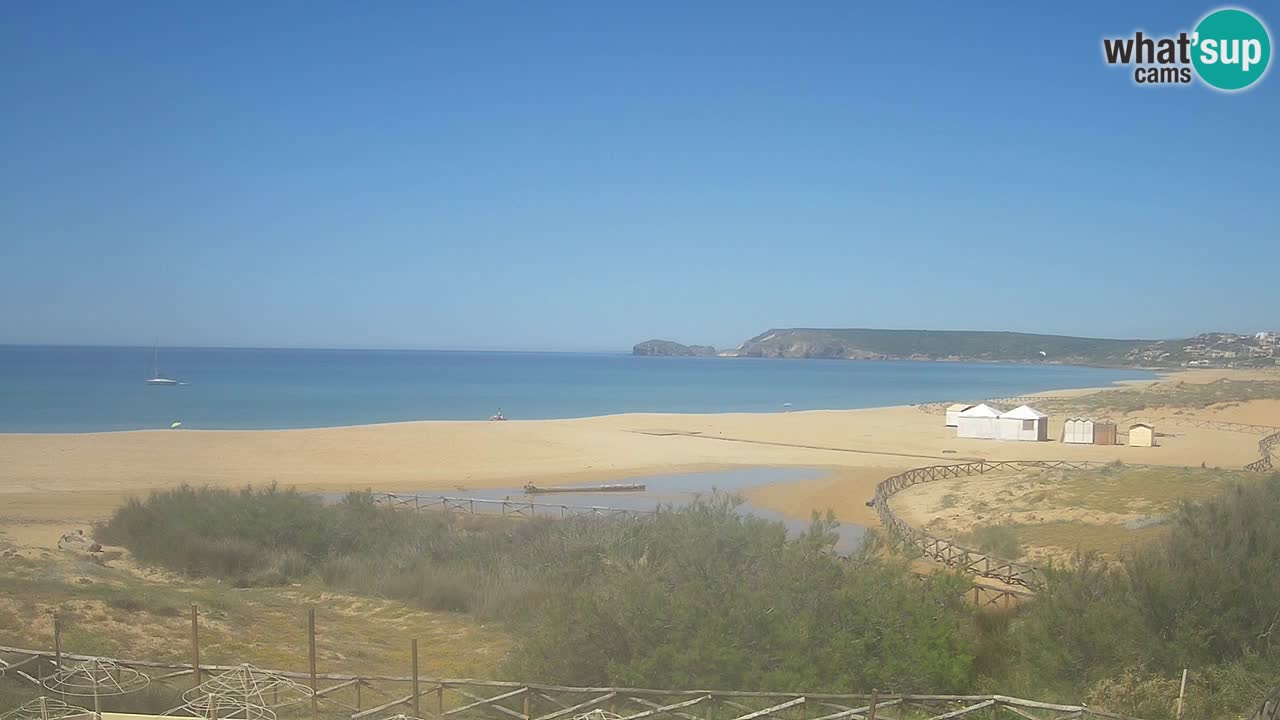 Webcam Torre dei Corsari – Live Beach View from Punta Usai