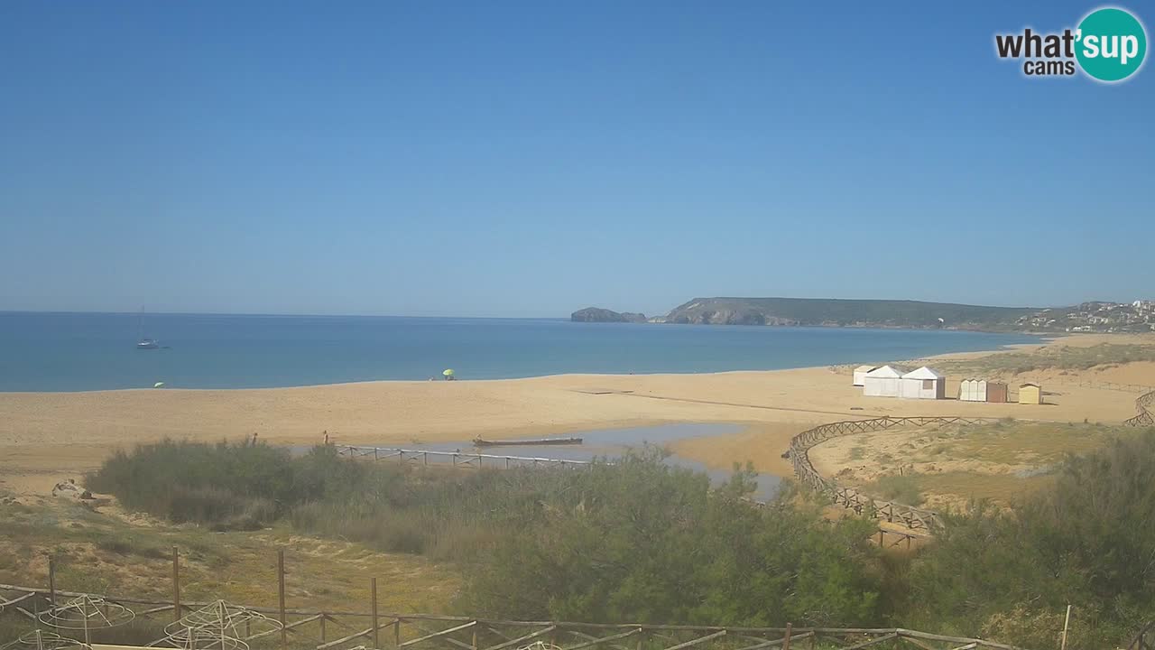 Spletna kamera Torre dei Corsari – Pogled v živo na plažo s Punta Usai