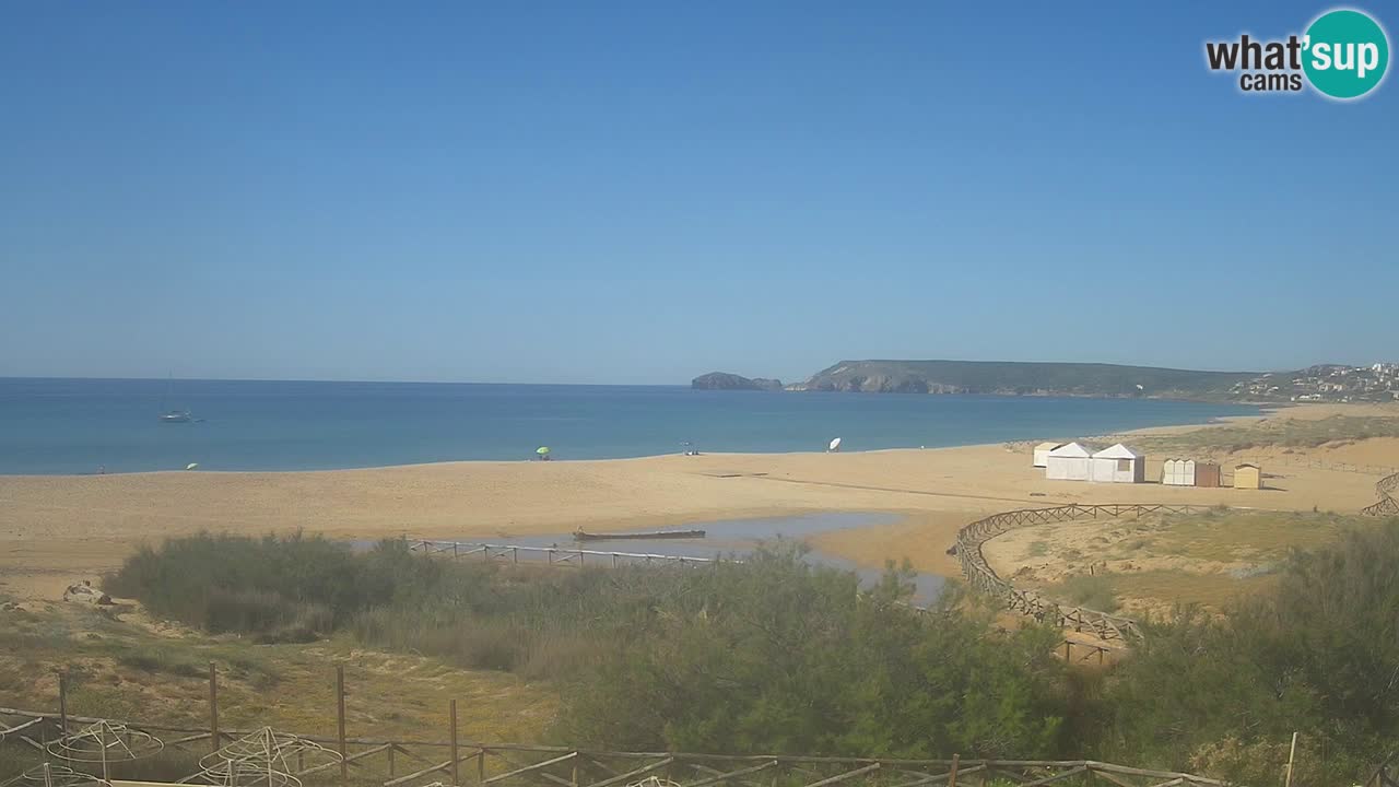 Webcam Torre dei Corsari – Liveblick auf den Strand von Punta Usai