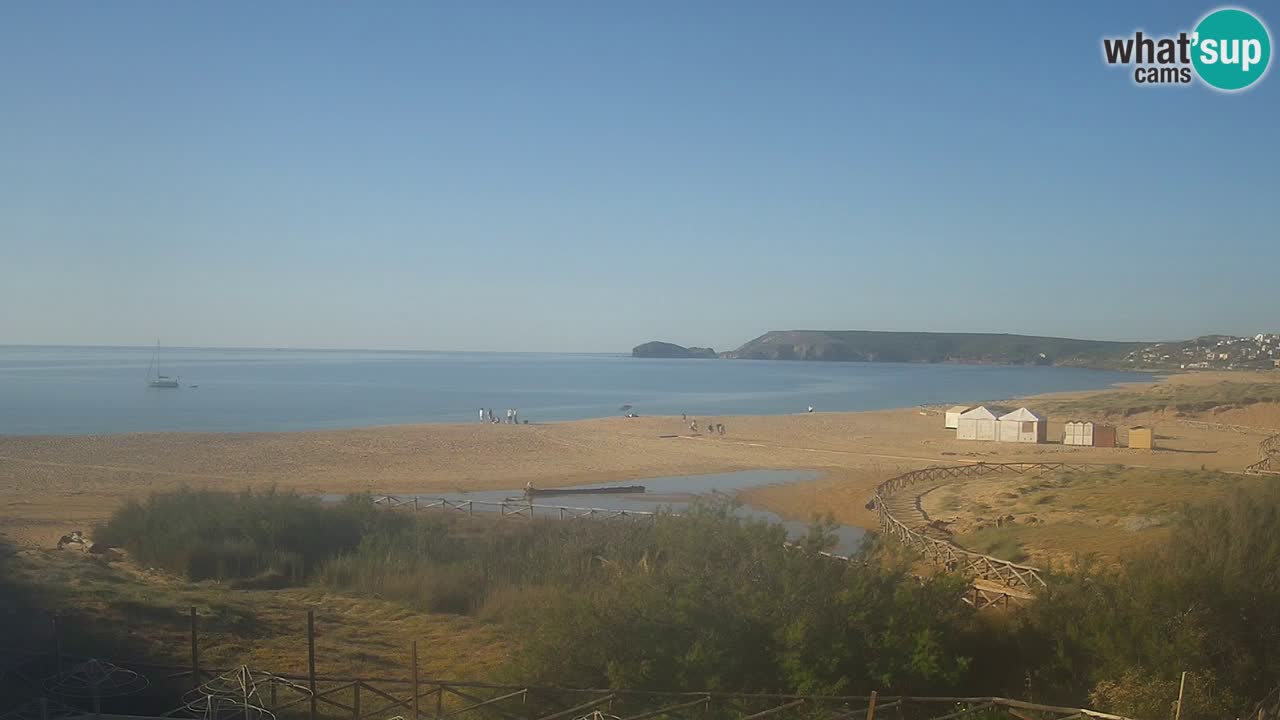 Spletna kamera Torre dei Corsari – Pogled v živo na plažo s Punta Usai