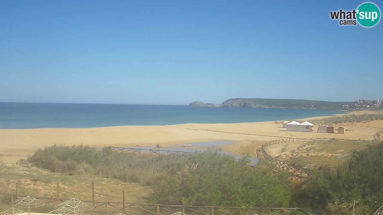 Webcam Torre dei Corsari – Live Beach View from Punta Usai