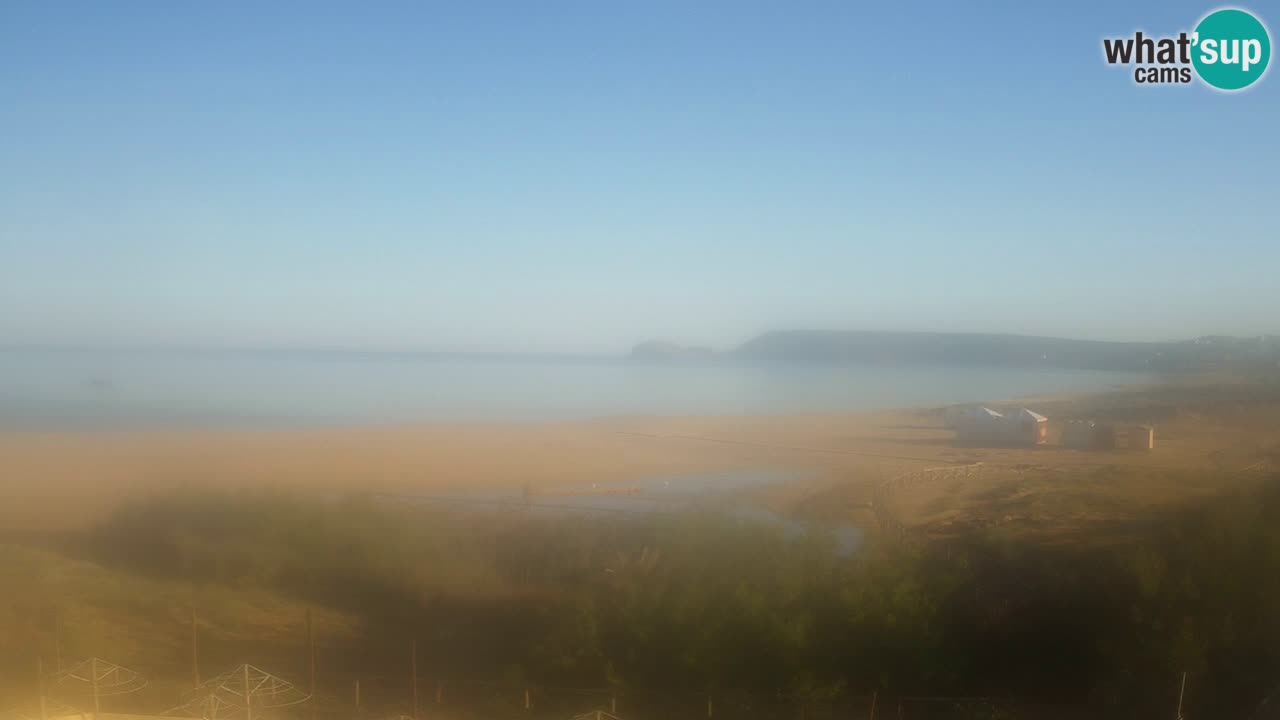 Webcam Torre dei Corsari – Vue en direct sur la plage depuis Punta Usai