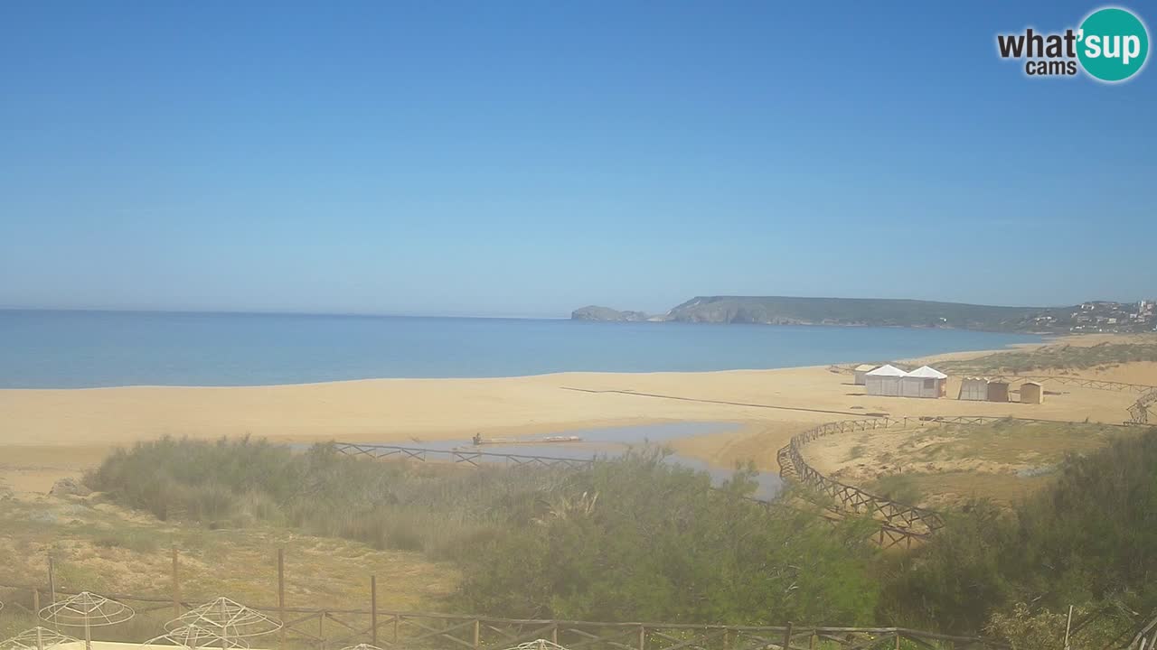 Webcam Torre dei Corsari – Live Beach View from Punta Usai