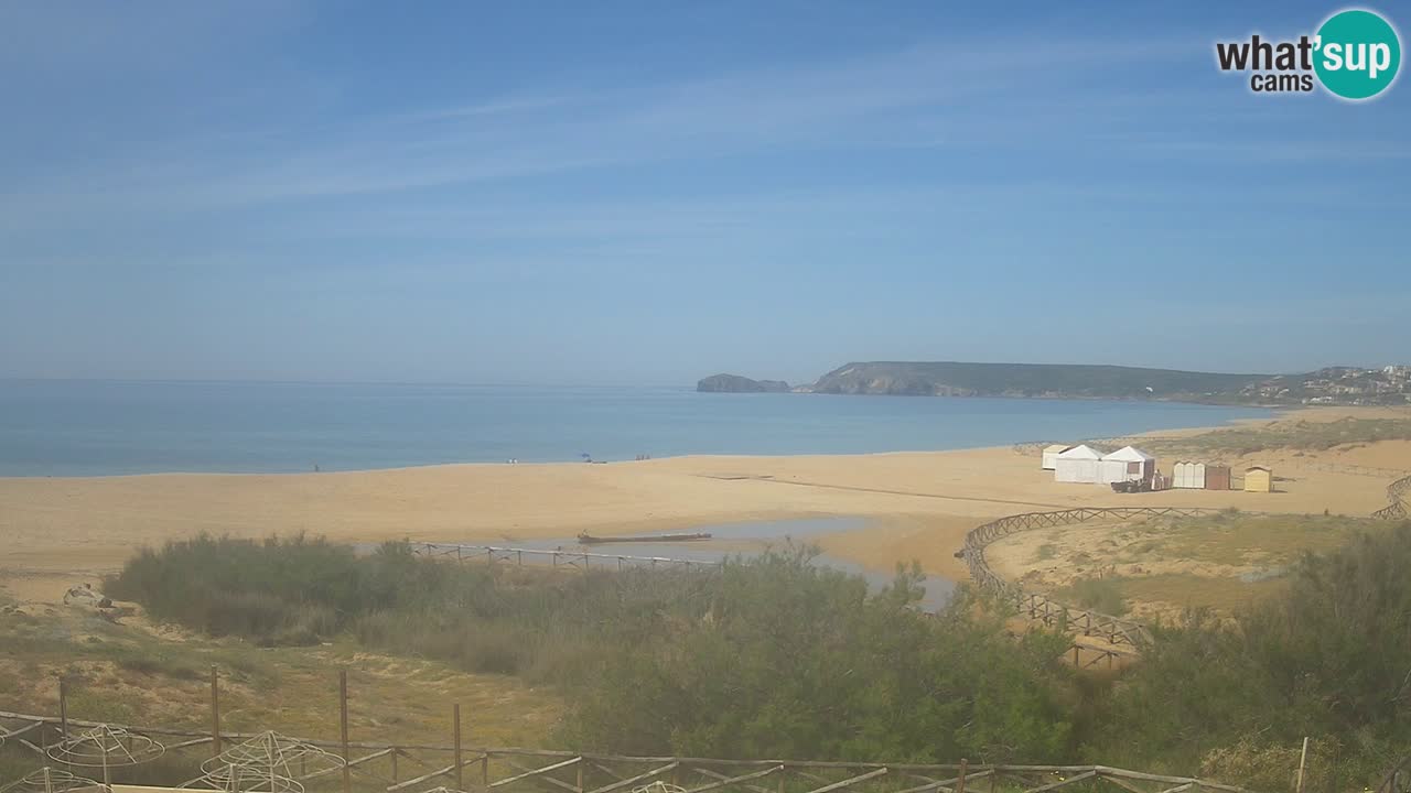 Webcam Torre dei Corsari – Liveblick auf den Strand von Punta Usai
