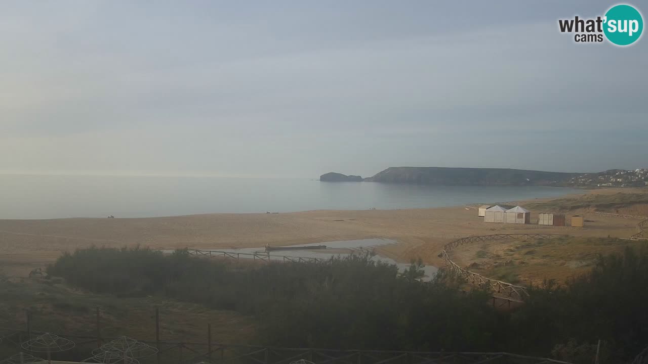 Webcam Torre dei Corsari – Vue en direct sur la plage depuis Punta Usai