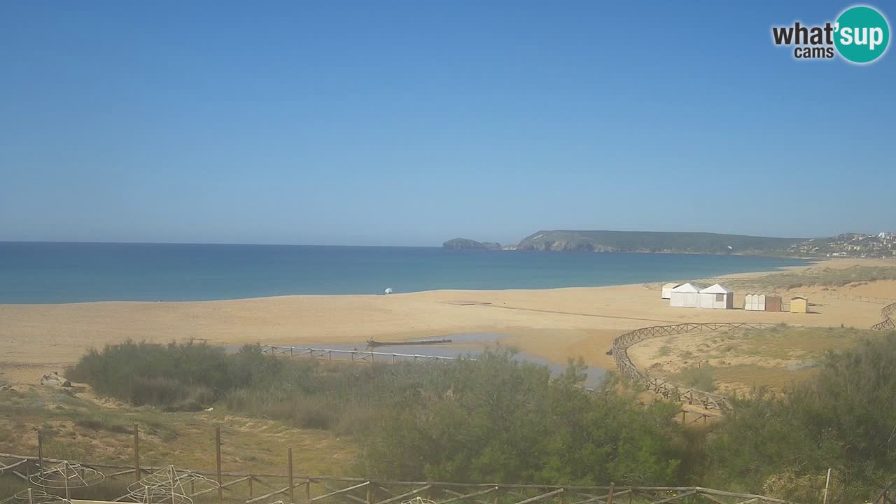 Webcam Torre dei Corsari – Live Beach View from Punta Usai