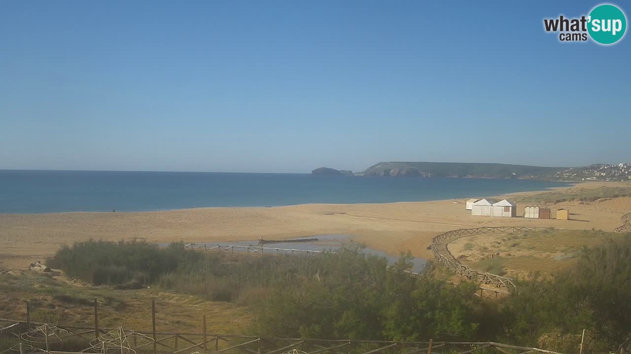 Webcam Torre dei Corsari – Live Beach View from Punta Usai