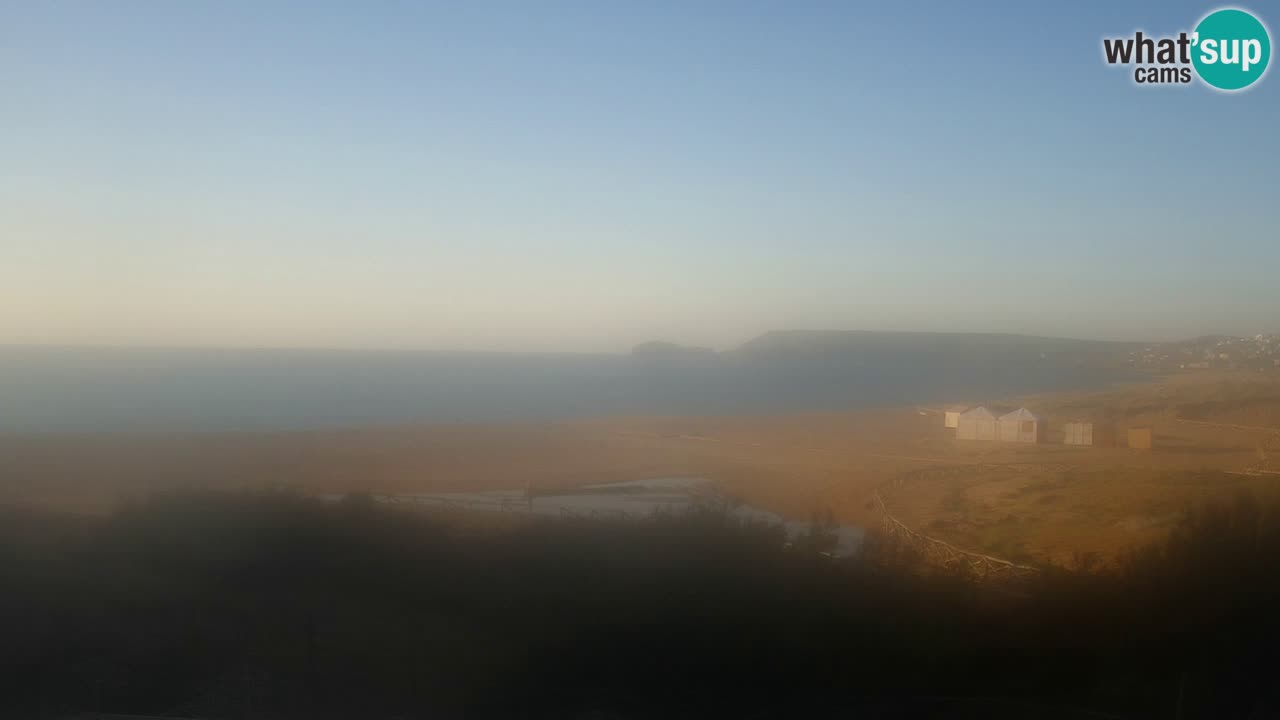 Webcam Torre dei Corsari – Vue en direct sur la plage depuis Punta Usai