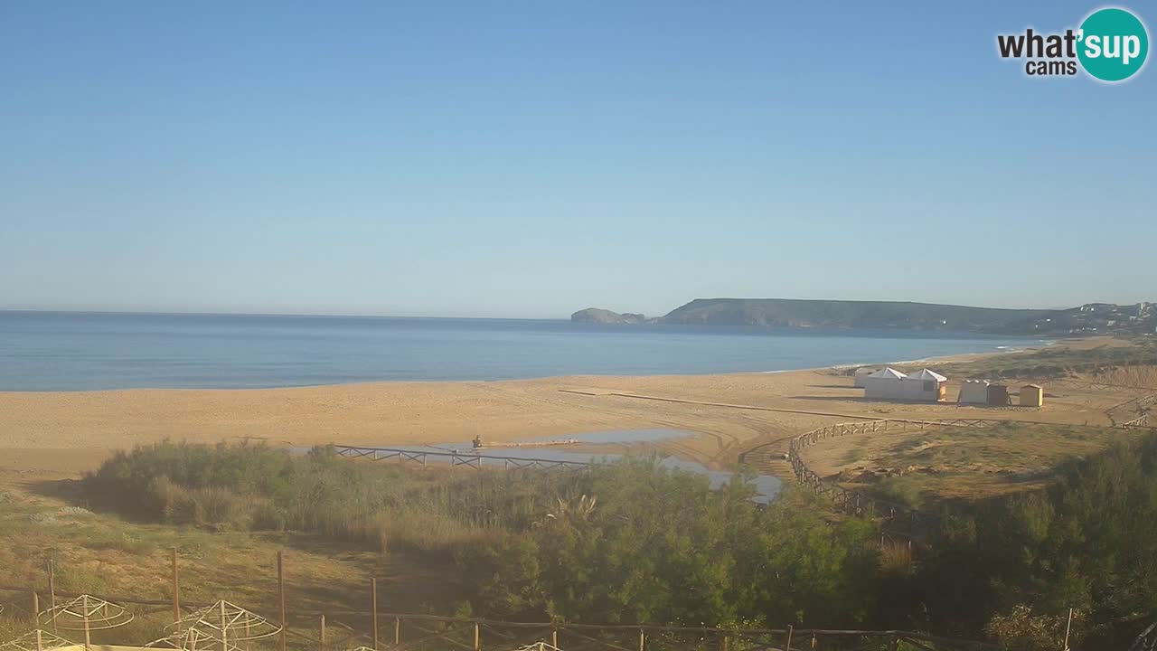 Webcam Torre dei Corsari – Vue en direct sur la plage depuis Punta Usai