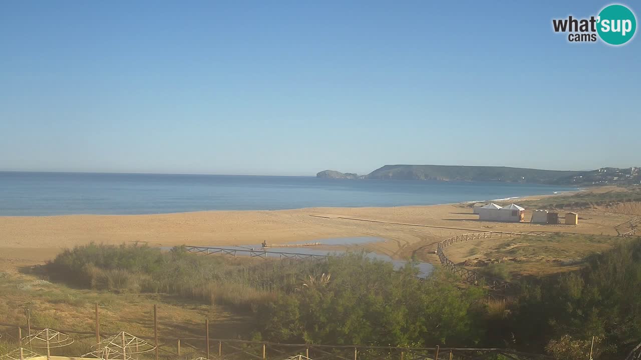 Webcam Torre dei Corsari – Live Beach View from Punta Usai