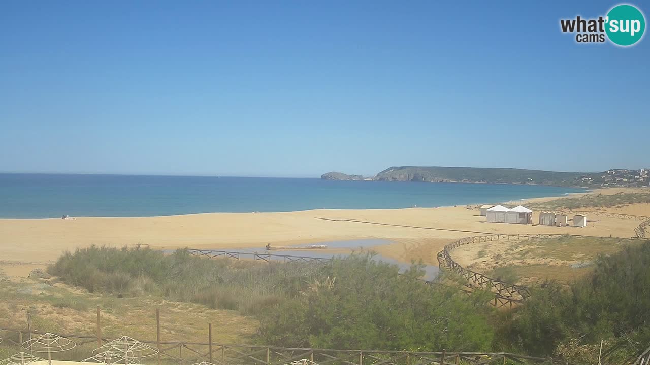 Webcam Torre dei Corsari – Liveblick auf den Strand von Punta Usai