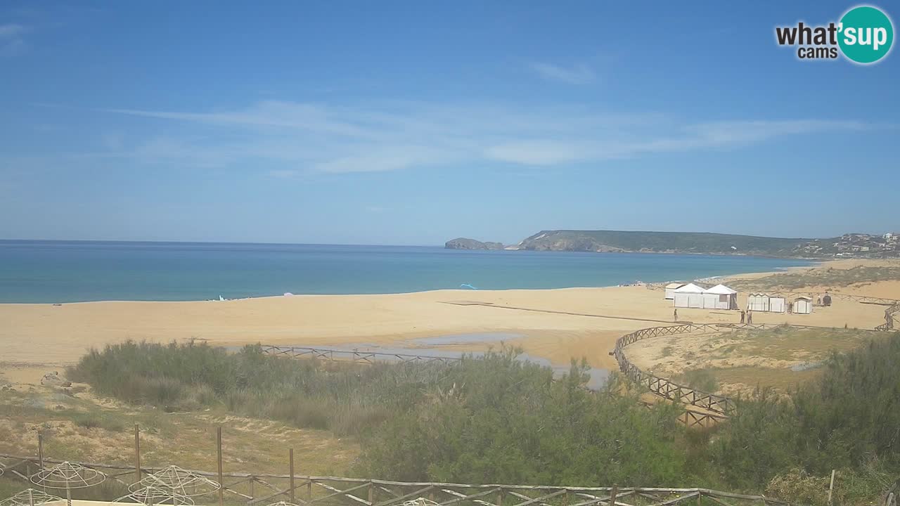 Webcam Torre dei Corsari – Live Beach View from Punta Usai