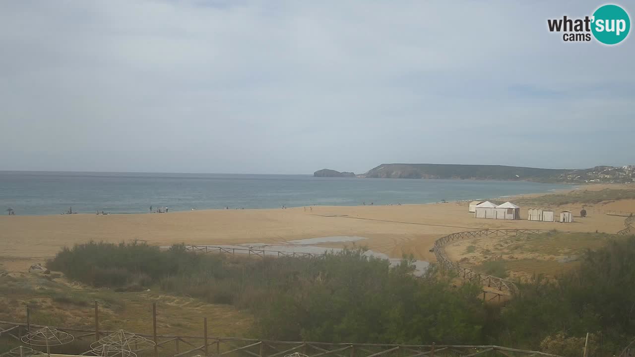 Webcam Torre dei Corsari – Liveblick auf den Strand von Punta Usai