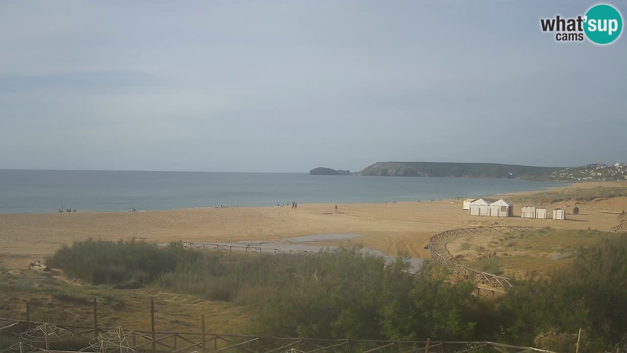 Cámara web Torre dei Corsari – Vista en directo de la playa desde Punta Usai