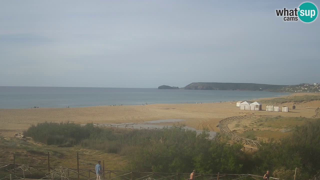 Webcam Torre dei Corsari – Vista live sulla spiaggia da Punta Usai