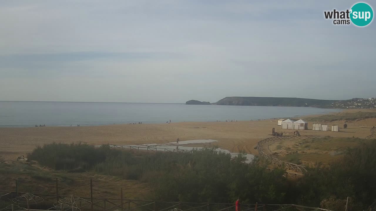 Webcam Torre dei Corsari – Vue en direct sur la plage depuis Punta Usai