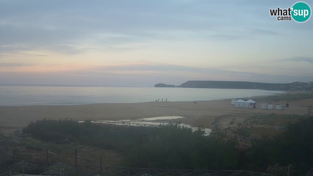 Webcam Torre dei Corsari – Vue en direct sur la plage depuis Punta Usai