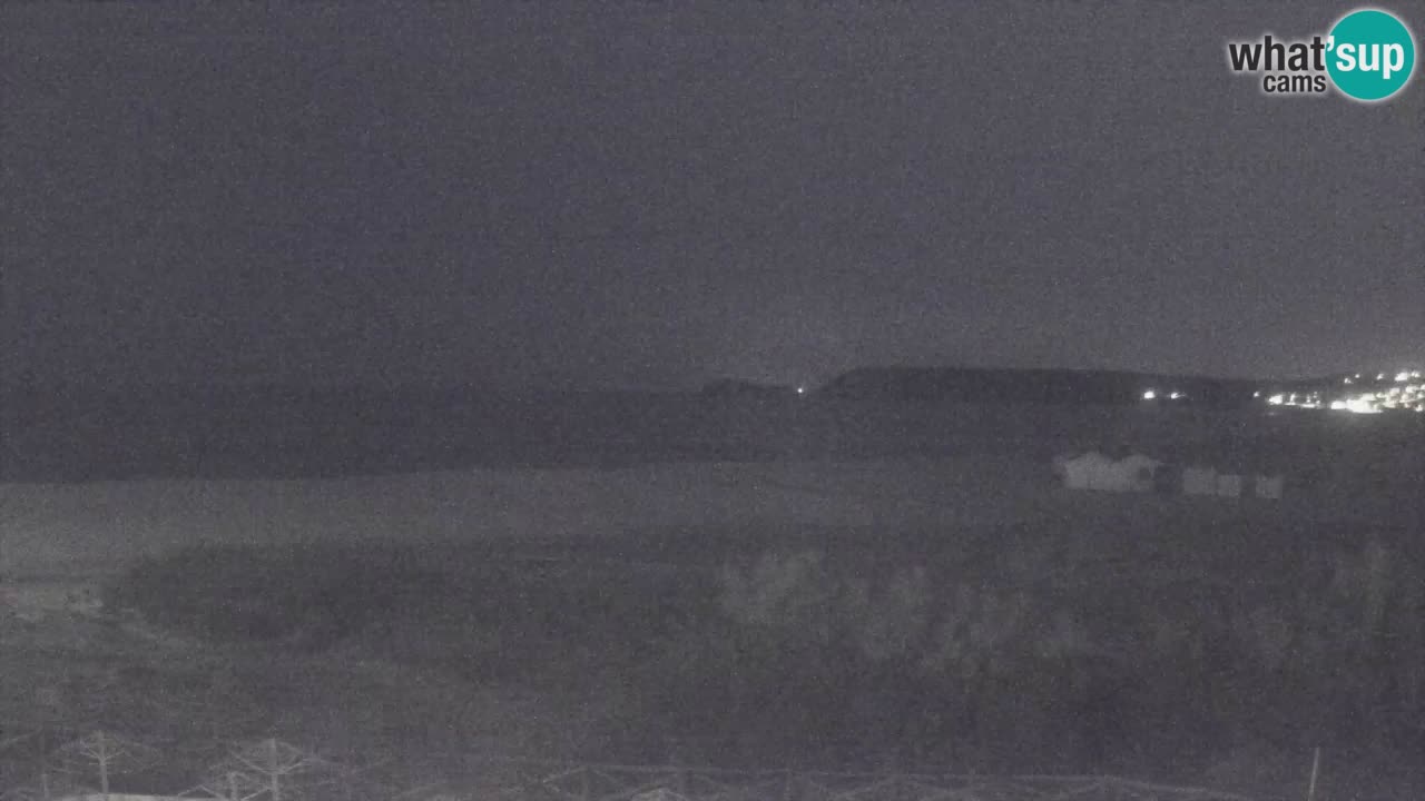 Web kamera Torre dei Corsari – Pogled uživo na plažu s Punta Usai