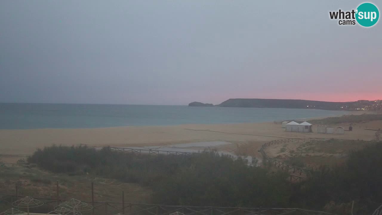 Webcam Torre dei Corsari – Vue en direct sur la plage depuis Punta Usai