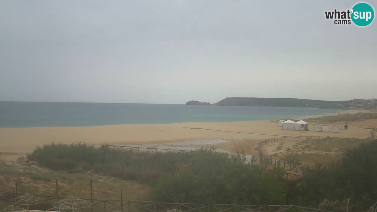 Web kamera Torre dei Corsari – Pogled uživo na plažu s Punta Usai