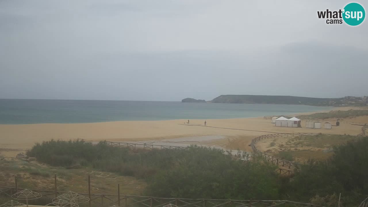 Webcam Torre dei Corsari – Liveblick auf den Strand von Punta Usai
