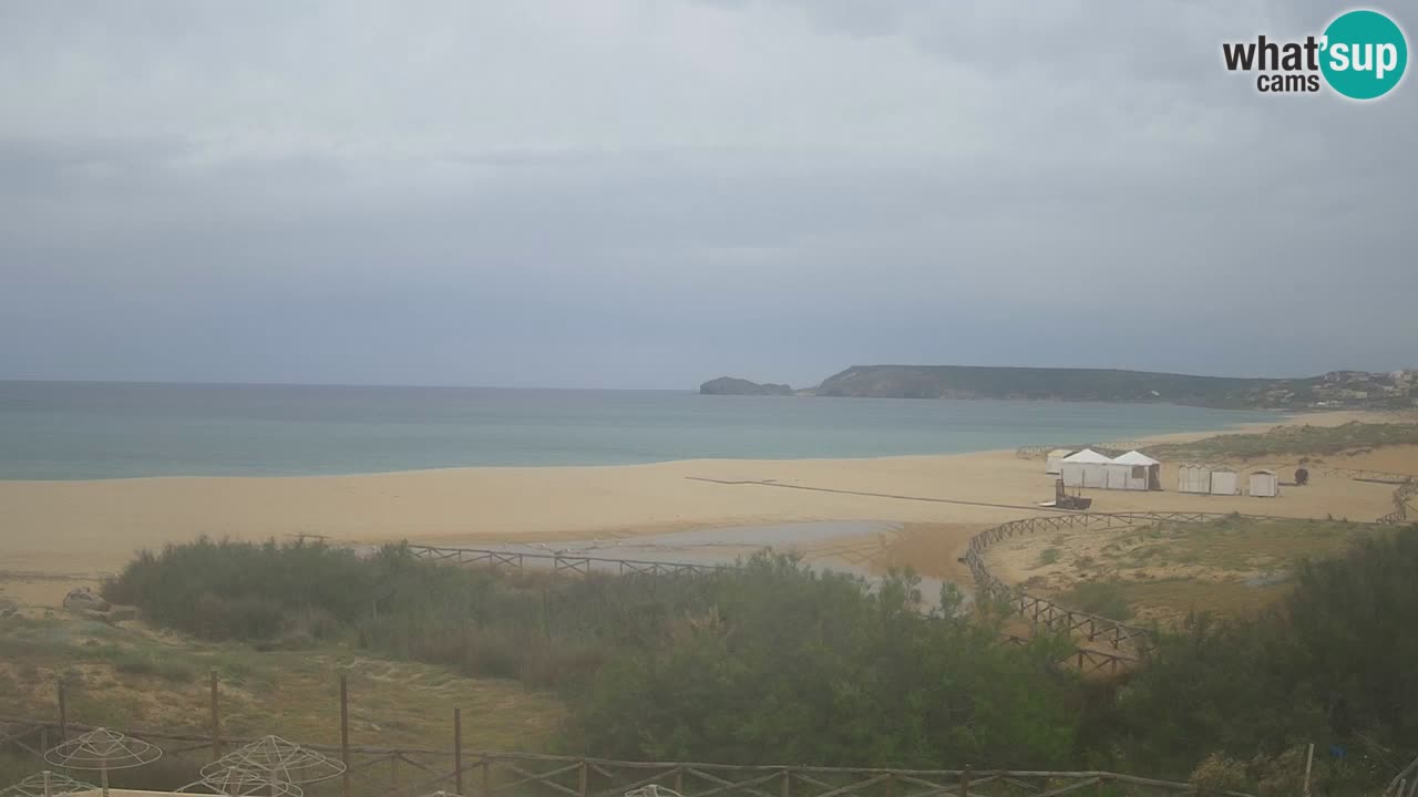 Cámara web Torre dei Corsari – Vista en directo de la playa desde Punta Usai