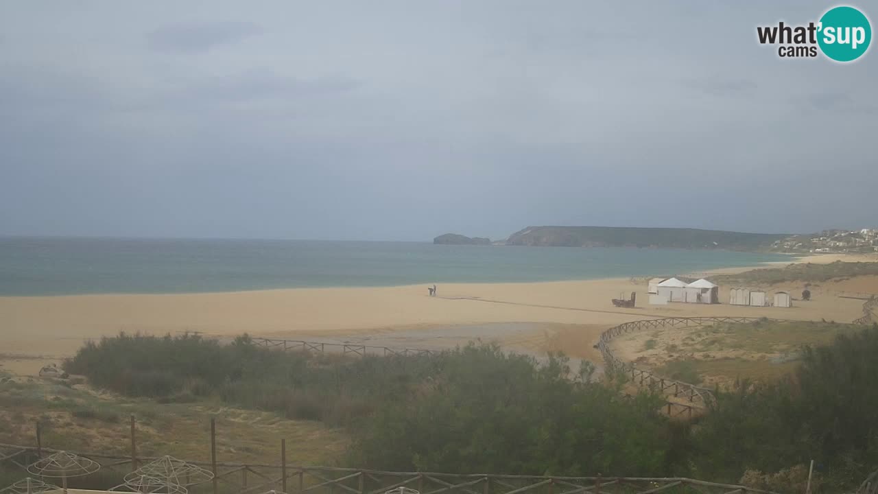 Webcam Torre dei Corsari – Liveblick auf den Strand von Punta Usai