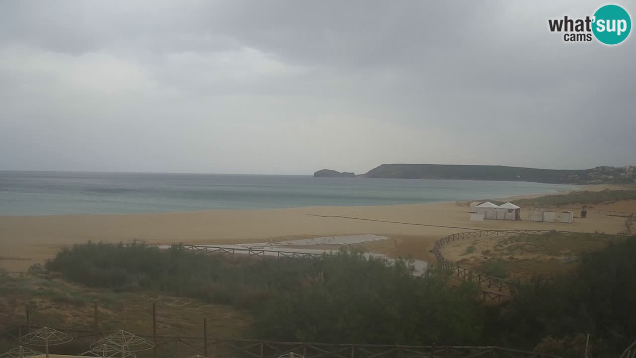 Web kamera Torre dei Corsari – Pogled uživo na plažu s Punta Usai