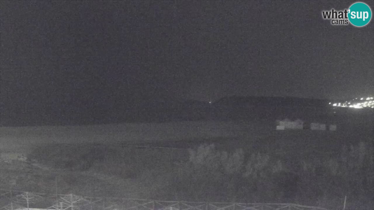 Webcam Torre dei Corsari – Vista live sulla spiaggia da Punta Usai