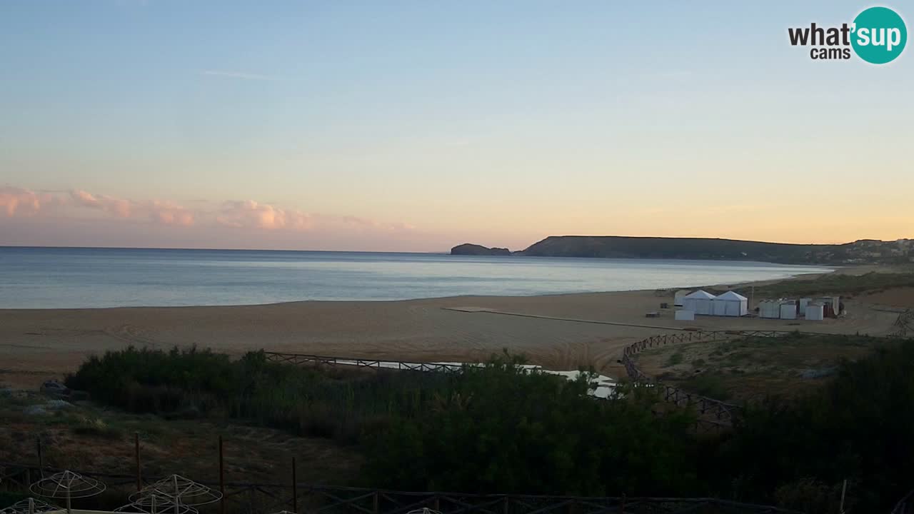Cámara web Torre dei Corsari – Vista en directo de la playa desde Punta Usai