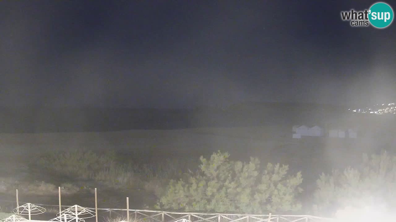 Webcam Torre dei Corsari – Liveblick auf den Strand von Punta Usai