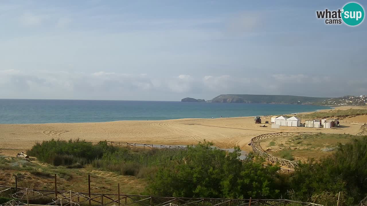 Webcam Torre dei Corsari – Vue en direct sur la plage depuis Punta Usai