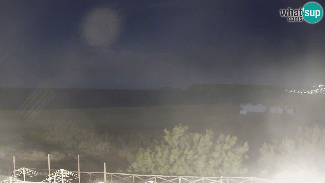 Webcam Torre dei Corsari – Liveblick auf den Strand von Punta Usai