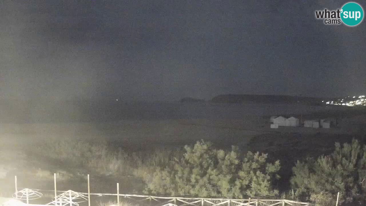 Webcam Torre dei Corsari – Liveblick auf den Strand von Punta Usai