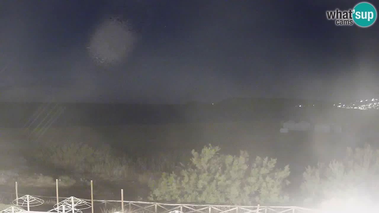 Webcam Torre dei Corsari – Liveblick auf den Strand von Punta Usai