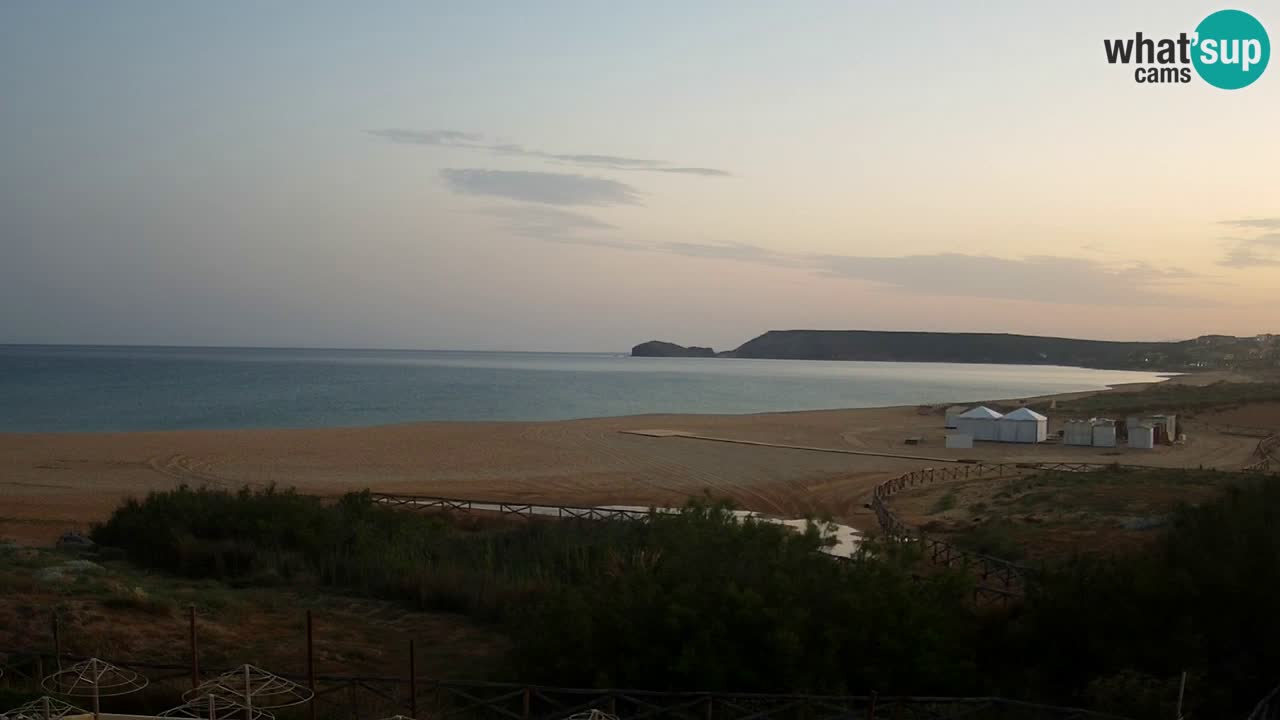 Web kamera Torre dei Corsari – Pogled uživo na plažu s Punta Usai