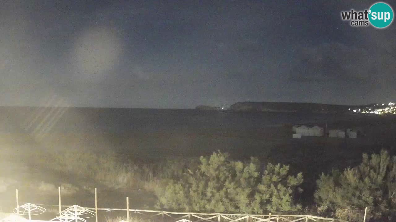 Webcam Torre dei Corsari – Vista live sulla spiaggia da Punta Usai