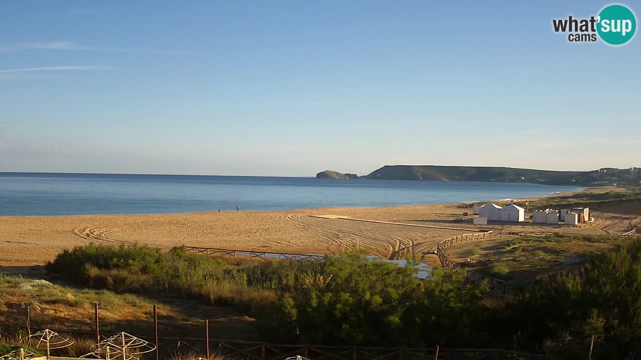 Webcam Torre dei Corsari – Live Beach View from Punta Usai