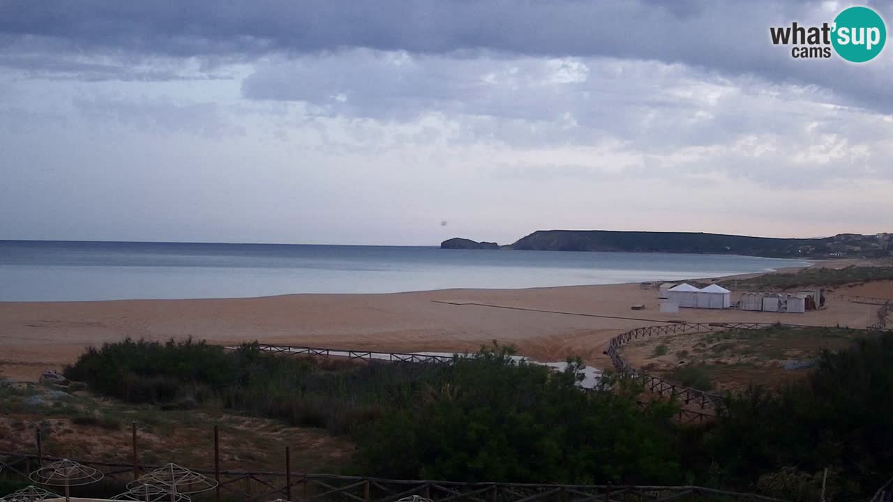 Webcam Torre dei Corsari – Live Beach View from Punta Usai