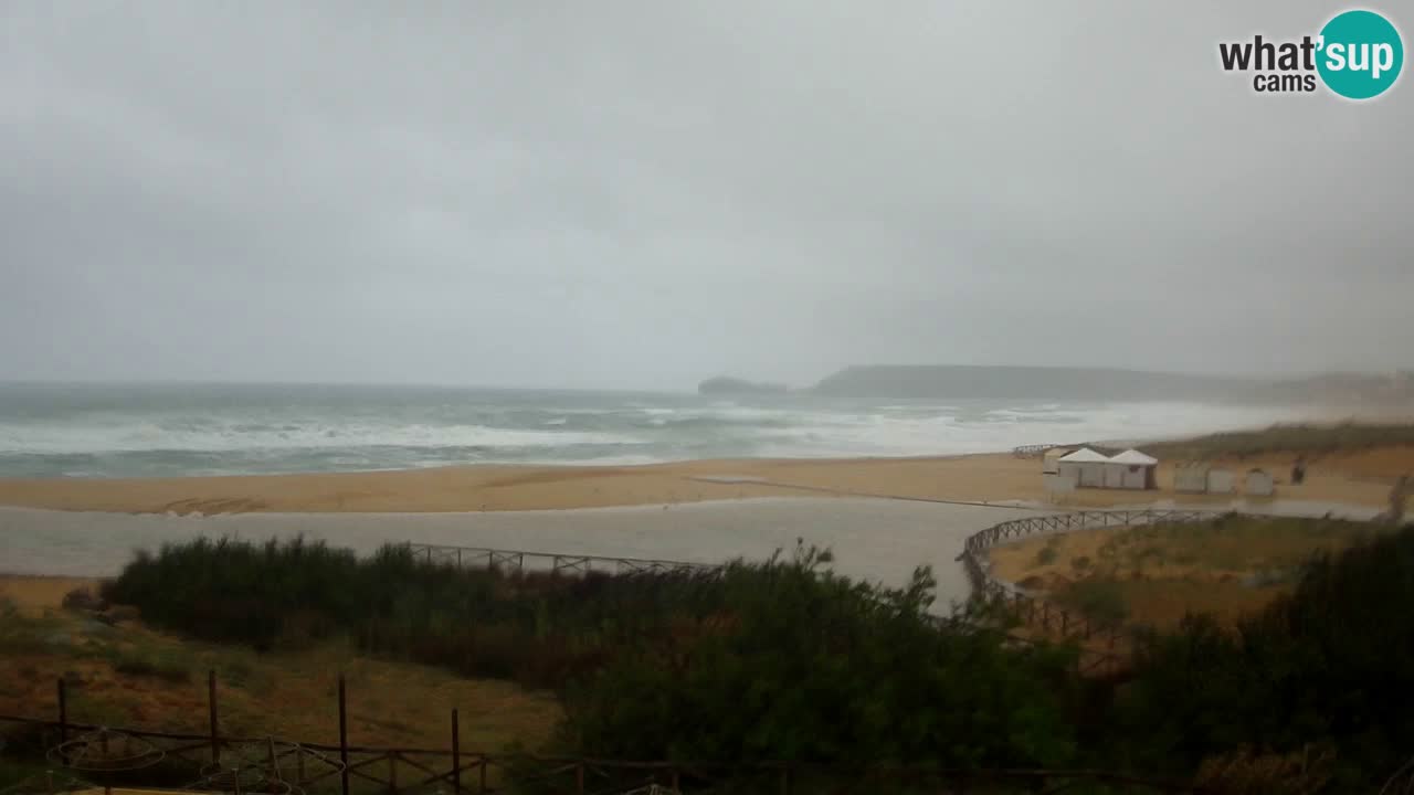 Webcam Torre dei Corsari – Liveblick auf den Strand von Punta Usai