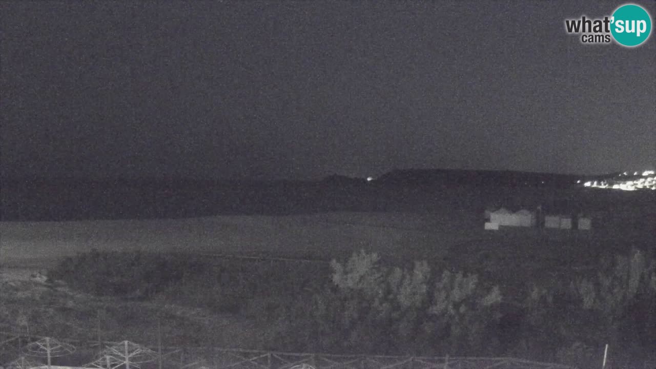 Webcam Torre dei Corsari – Vue en direct sur la plage depuis Punta Usai