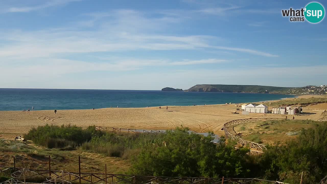 Webcam Torre dei Corsari – Live Beach View from Punta Usai