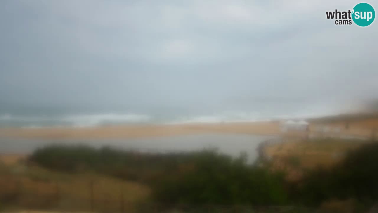 Cámara web Torre dei Corsari – Vista en directo de la playa desde Punta Usai