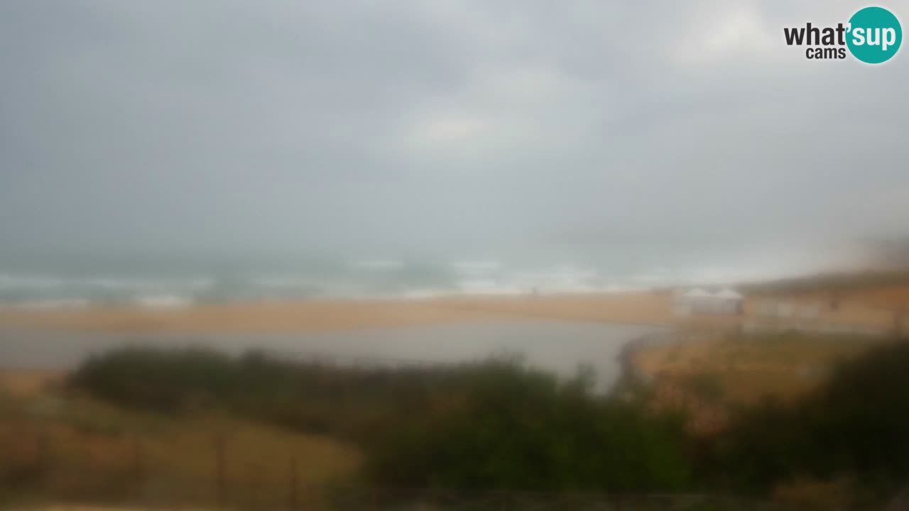 Spletna kamera Torre dei Corsari – Pogled v živo na plažo s Punta Usai