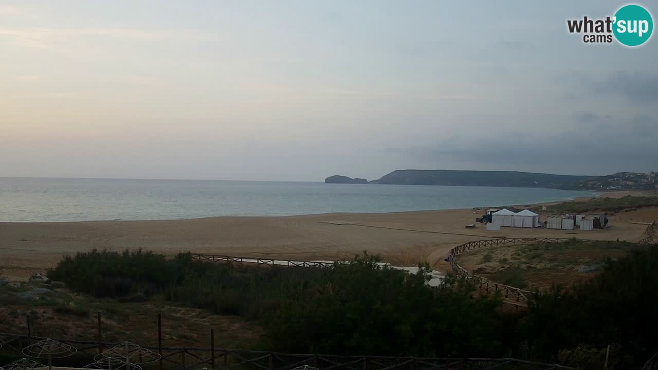 Webcam Torre dei Corsari – Live Beach View from Punta Usai
