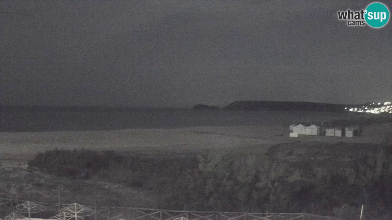 Webcam Torre dei Corsari – Liveblick auf den Strand von Punta Usai